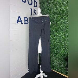 Lucky Brand Black Drawstring Waist